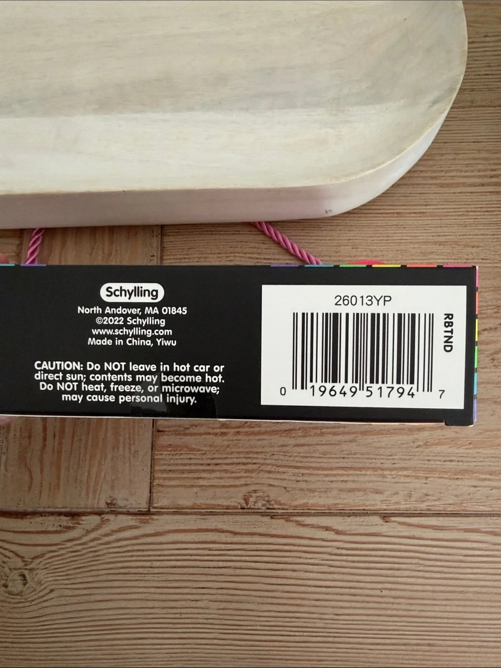 Schylling new box